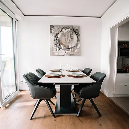Am Neuen Teich -balkon- 4 Personen -waschmaschine