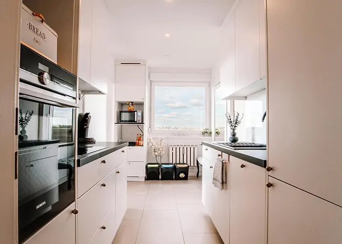 Am Neuen Teich -balkon- 4 Personen -waschmaschine * 沃尔夫